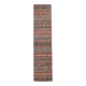 1970s Turkish Oushak Handmade Wool Cotton Brown Kilim Runner Rug 98x418