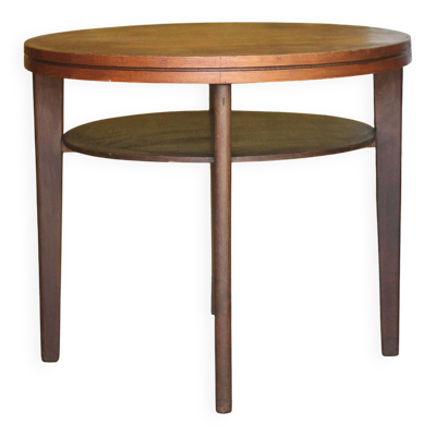 Table vintage, table bois, table 2 étages, table salon, bout de canapé