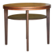 Vintage table, wooden table, two-tier table, living room table, side table.