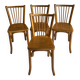 Lot de 4 chaises bistrot Baumann