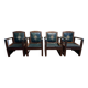 Suite de 4 fauteuils de style Syrien