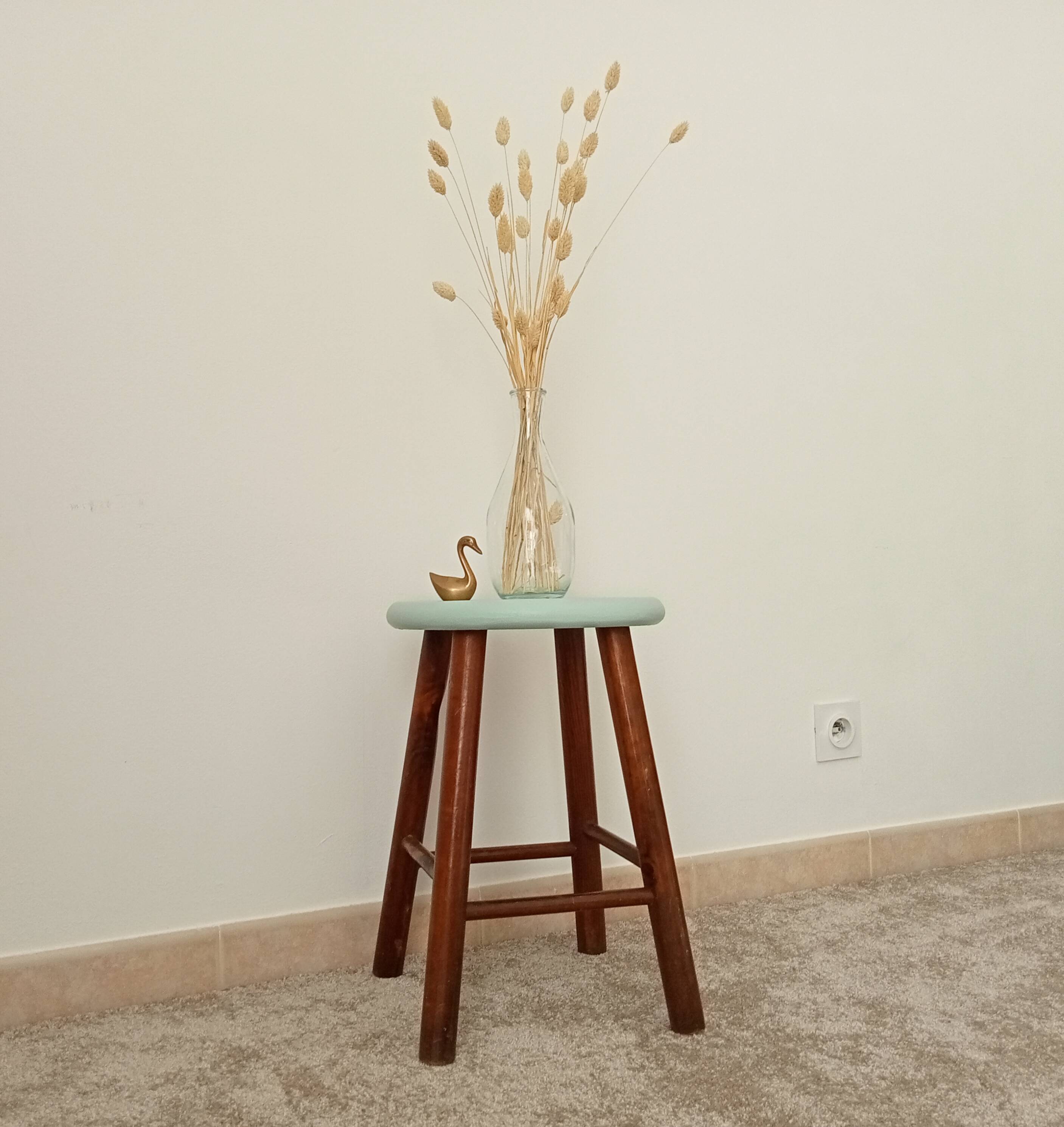 Vintage wooden stool