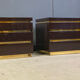 Pair of Jean Claude Mahey bedside cabinets, 1970s