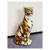 Tiger statue ceramic
