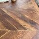 Table de ferme XIXème chêne 270cm avec allonges