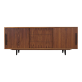Walnut sideboard, Danish design, 1990s, production: Denmark
