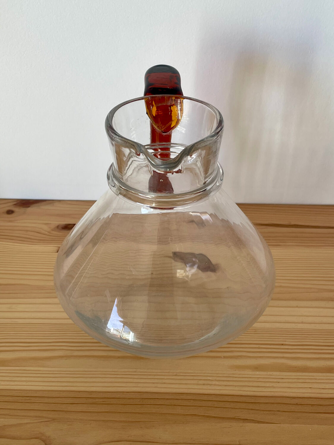 Carafe en verre 1970’s