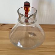1970s glass carafe