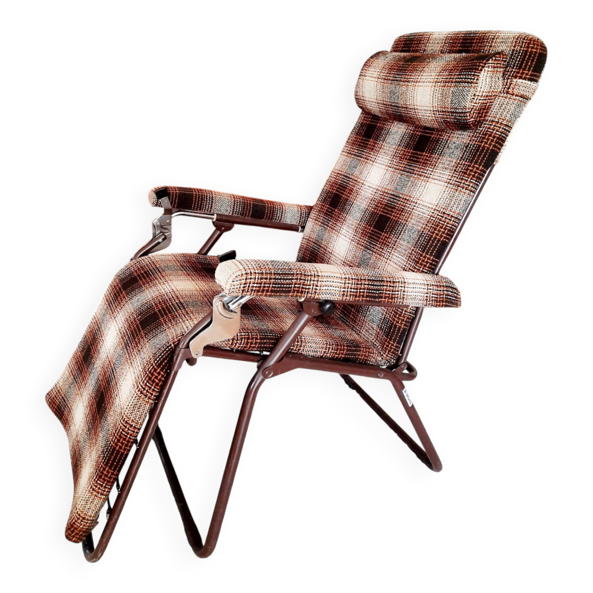 Vintage reclining armchair Lafuma