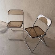 Paire de chaises Plia - Giancarlo Piretti