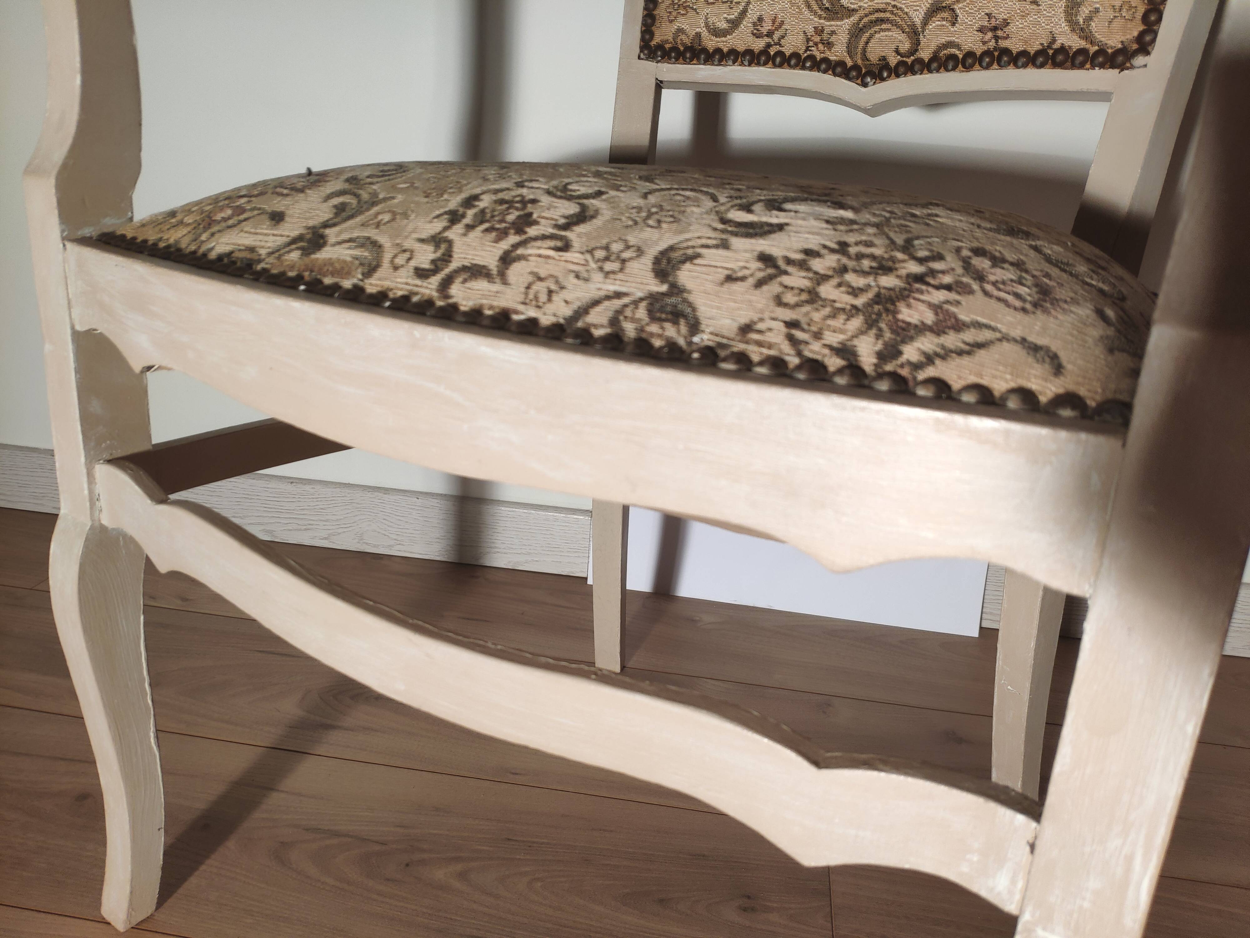 Former shabby chic armchair