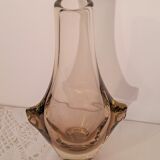 Bohemian crystal vase by Miroslav Klinger