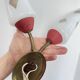 Vintage 1960s opaline wall light