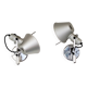 Paire d'appliques murales Tolomeo Artemide – design italien – aluminium