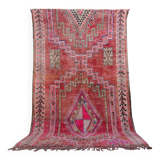 Vintage pink Berber rug