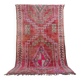 Vintage pink Berber rug