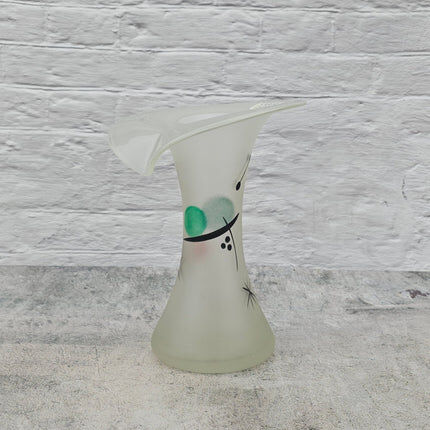 Frosted glass vase Mäser collection Vario Première