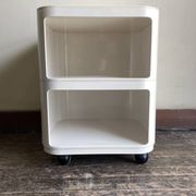 Componibili Caisson 4970 Castelli for Kartell 1969 white Space Aage 1969