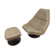 F510 lounge chair and ottoman by Geoffrey Harcourt for Artifort, 1970s