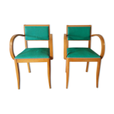 Pair of Bridge armchairs