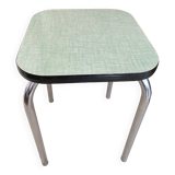 Almond green Formica stool