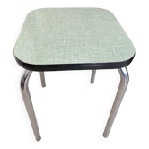 Almond green Formica stool