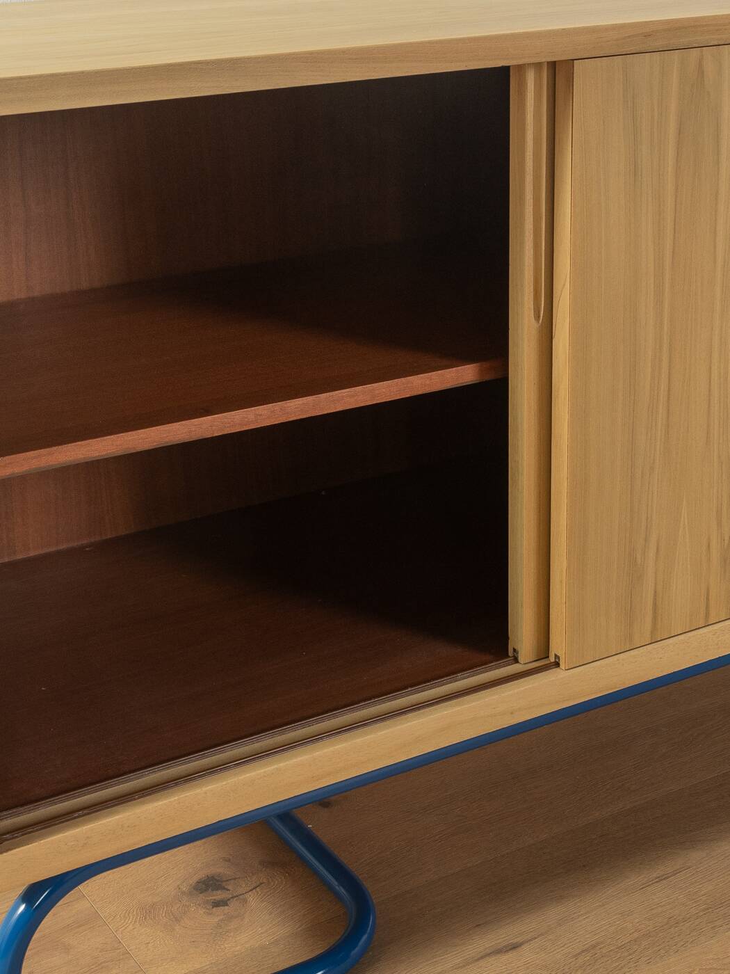 Wonderful partly solid sideboard in Scandinavian style from the 1950s