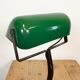 Vintage green enamel bank lamp from Astral, 1930s
