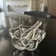 Daum 1970 crystal ashtray