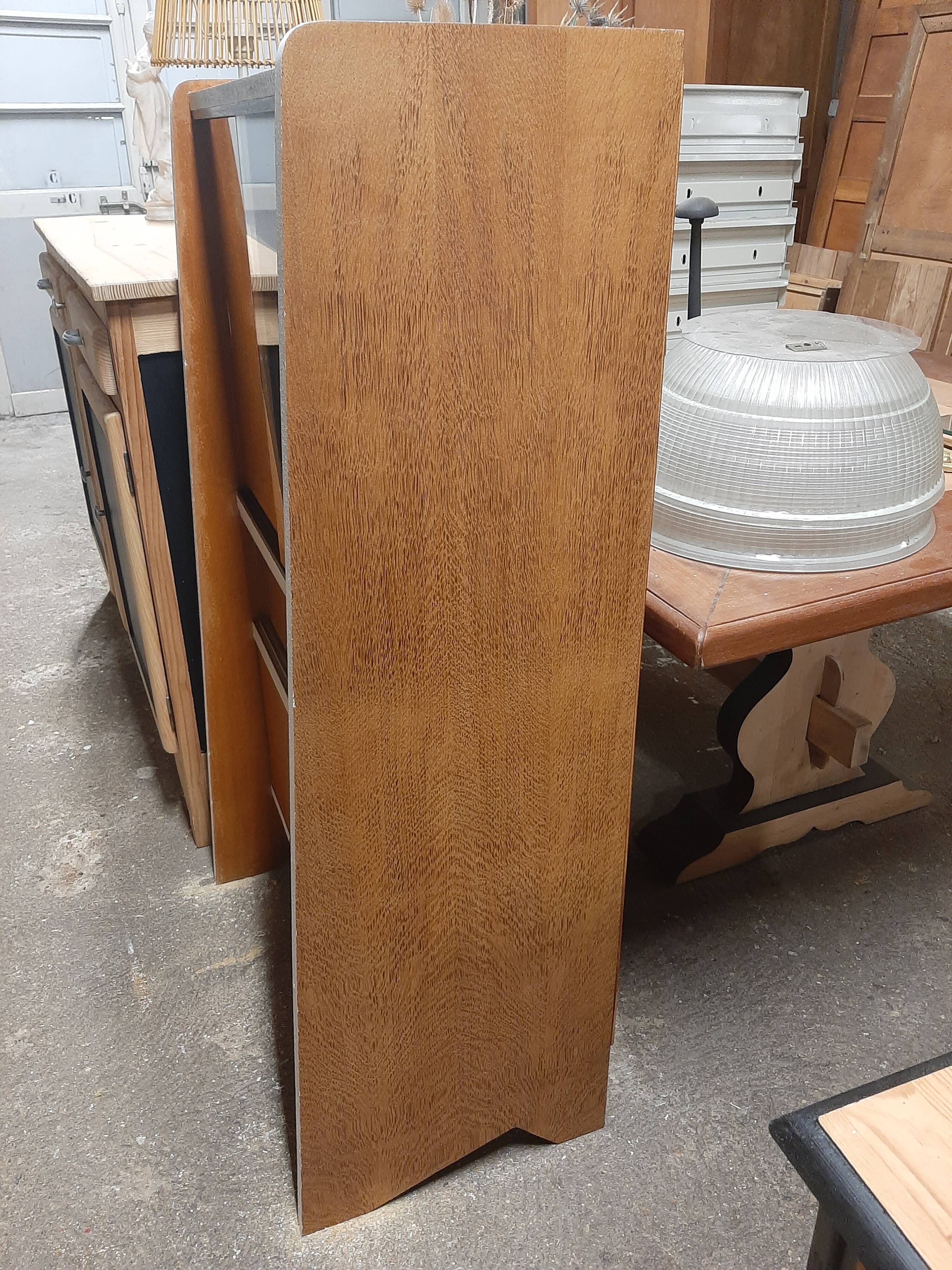 Vintage oak showcase