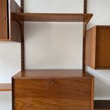 Set "Royal System" 4 teak columns by Poul Cadovius 1970