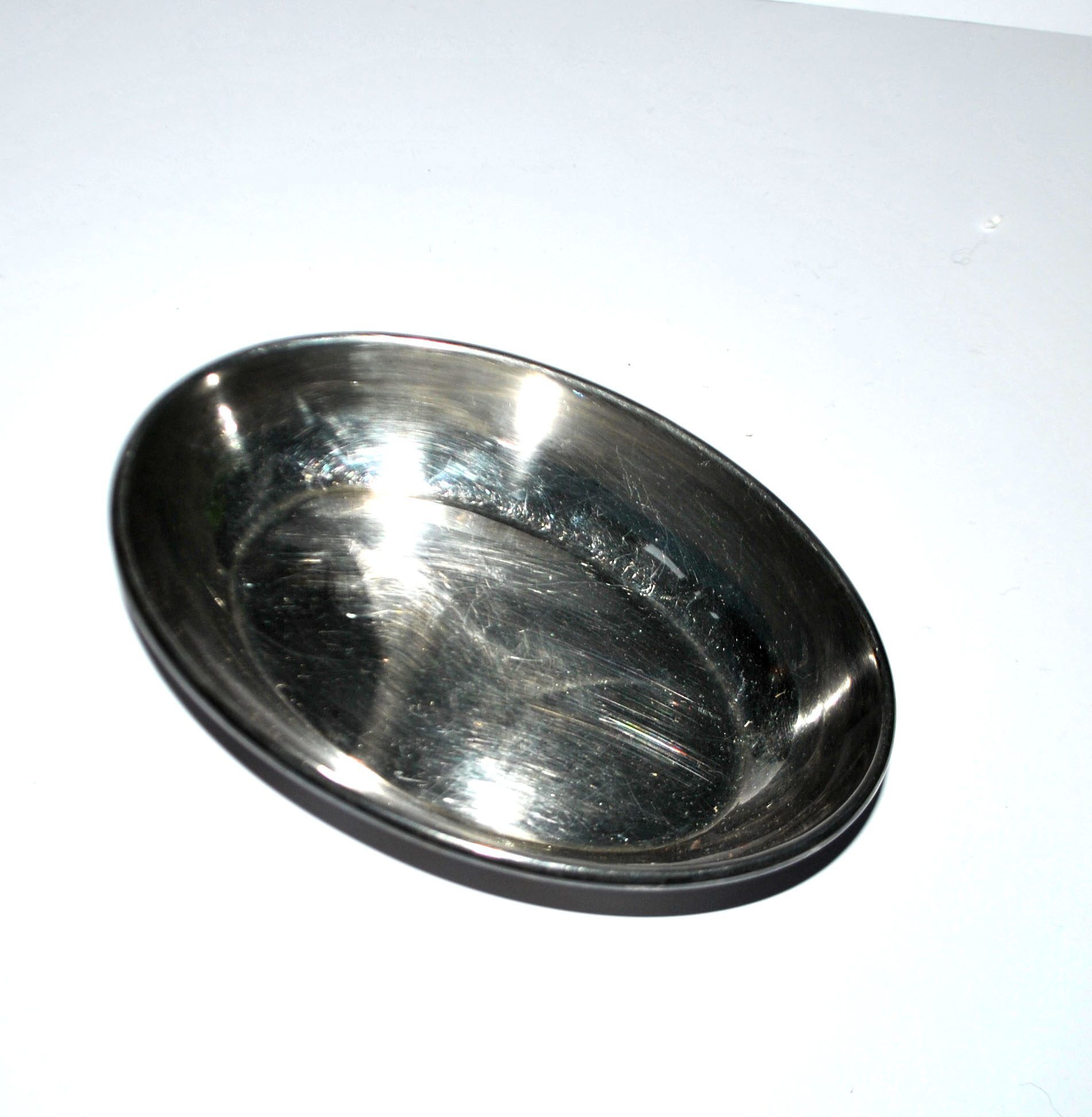 Halphen Christofle antique silver-plated metal bowl/serving dish/finger rinser
