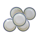 5 flat plates of Gien model Georges 210642