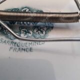 Plate Faïence sarreguemines "Willow"