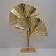 Italian Brass Table Lamp “Ginkgo” – Barbi Style Lighting