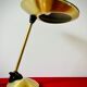 Aluminor brass ufo table / desk lamp 1950