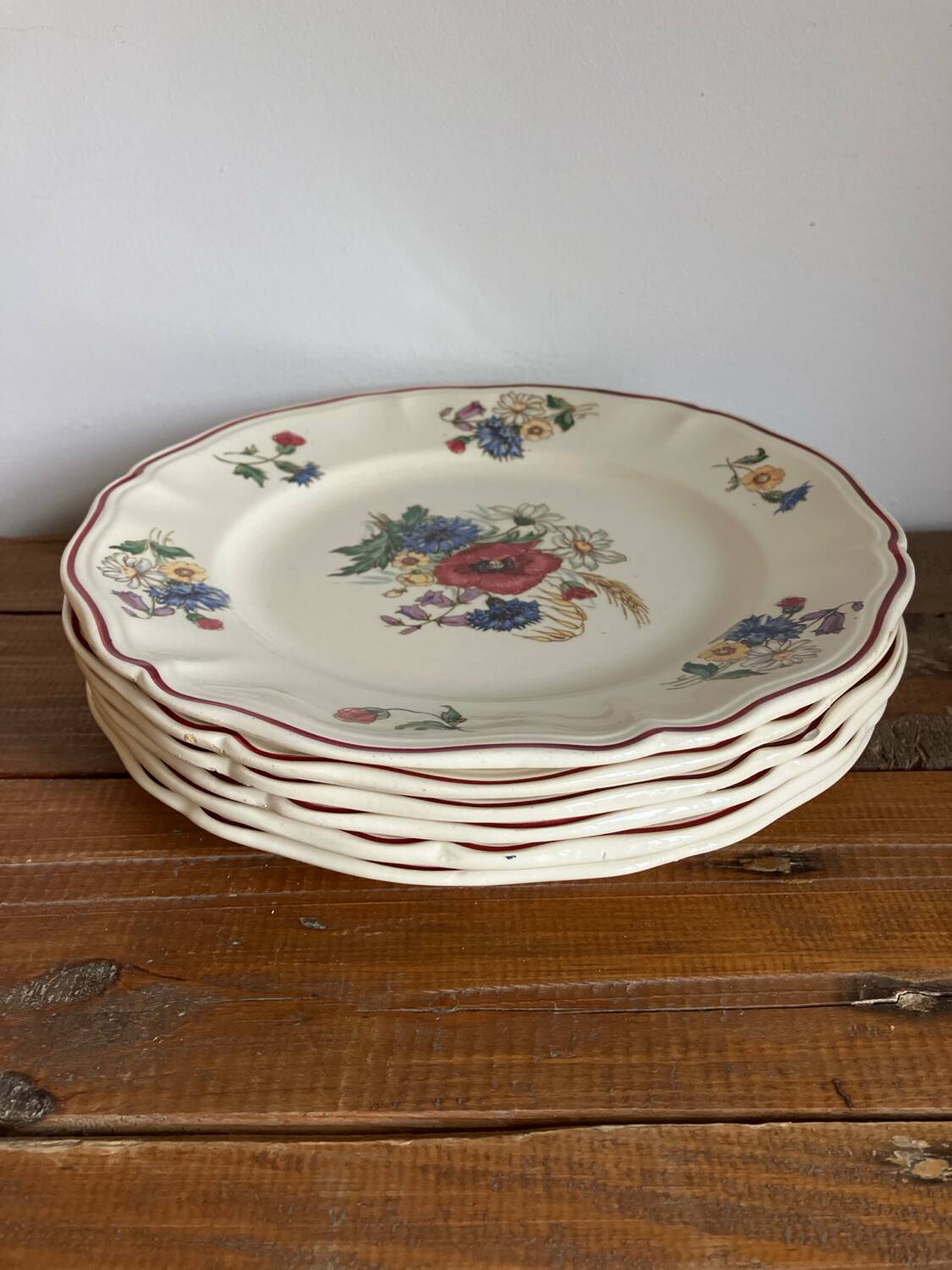 6 dinner plates