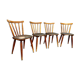 Série de 4 chaises bistrot