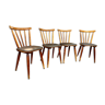 Series of 4 bistro chairs