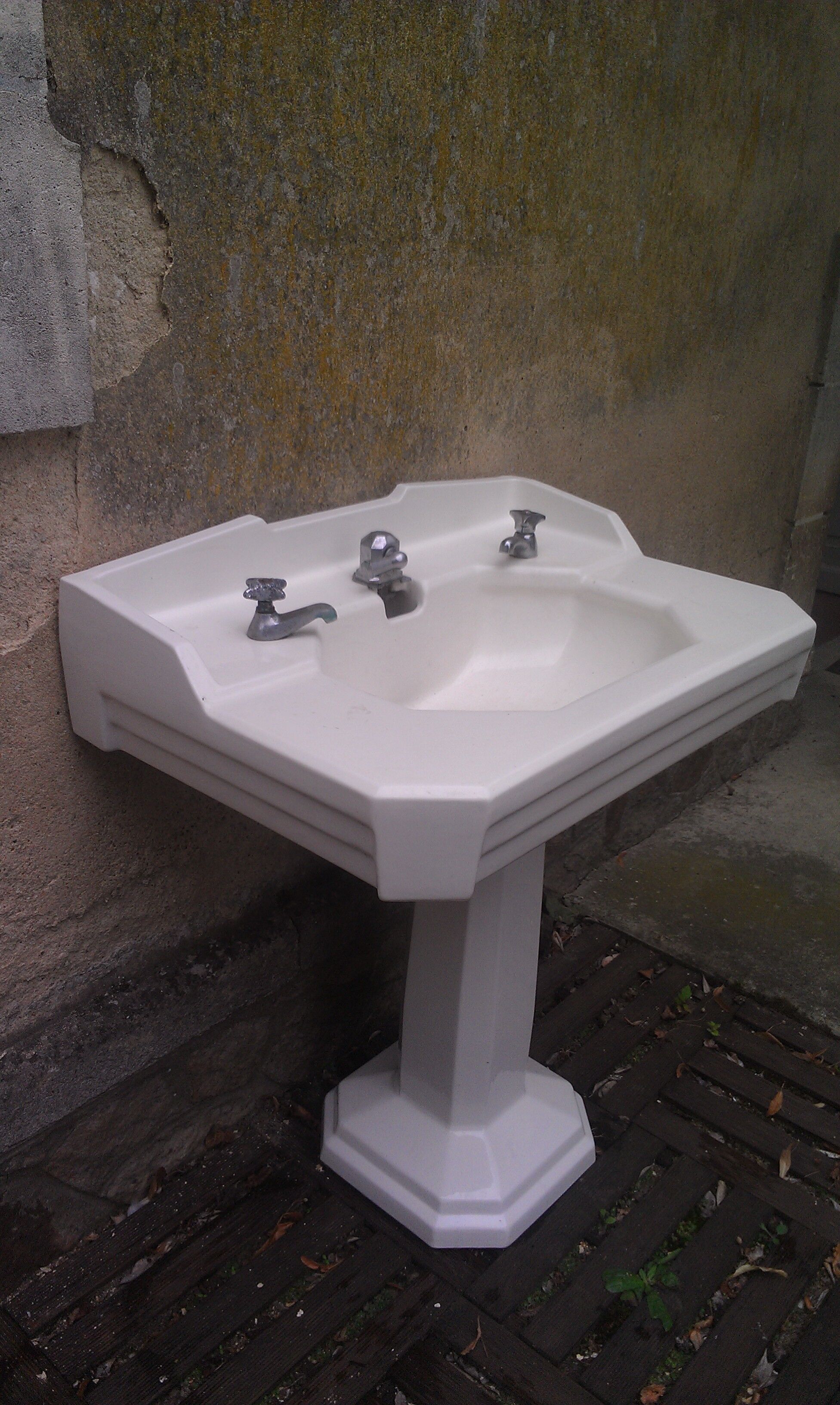 30/40 Art Deco lavabo
