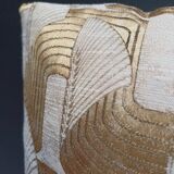 Coussin Art déco jacquard 40x40cm