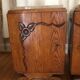 Set of 2 art deco-style bedside tables