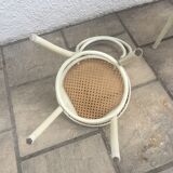 Bistro chairs in rattan and canning