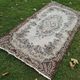 Vintage handmade Turkish rug 118x220 cm