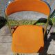 Former lafa aurillac metal chromé pliante chairs