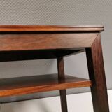 Nice side table in rosewood, probably Danish and from the 60s.