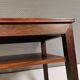 Nice side table in rosewood, probably Danish and from the 60s.