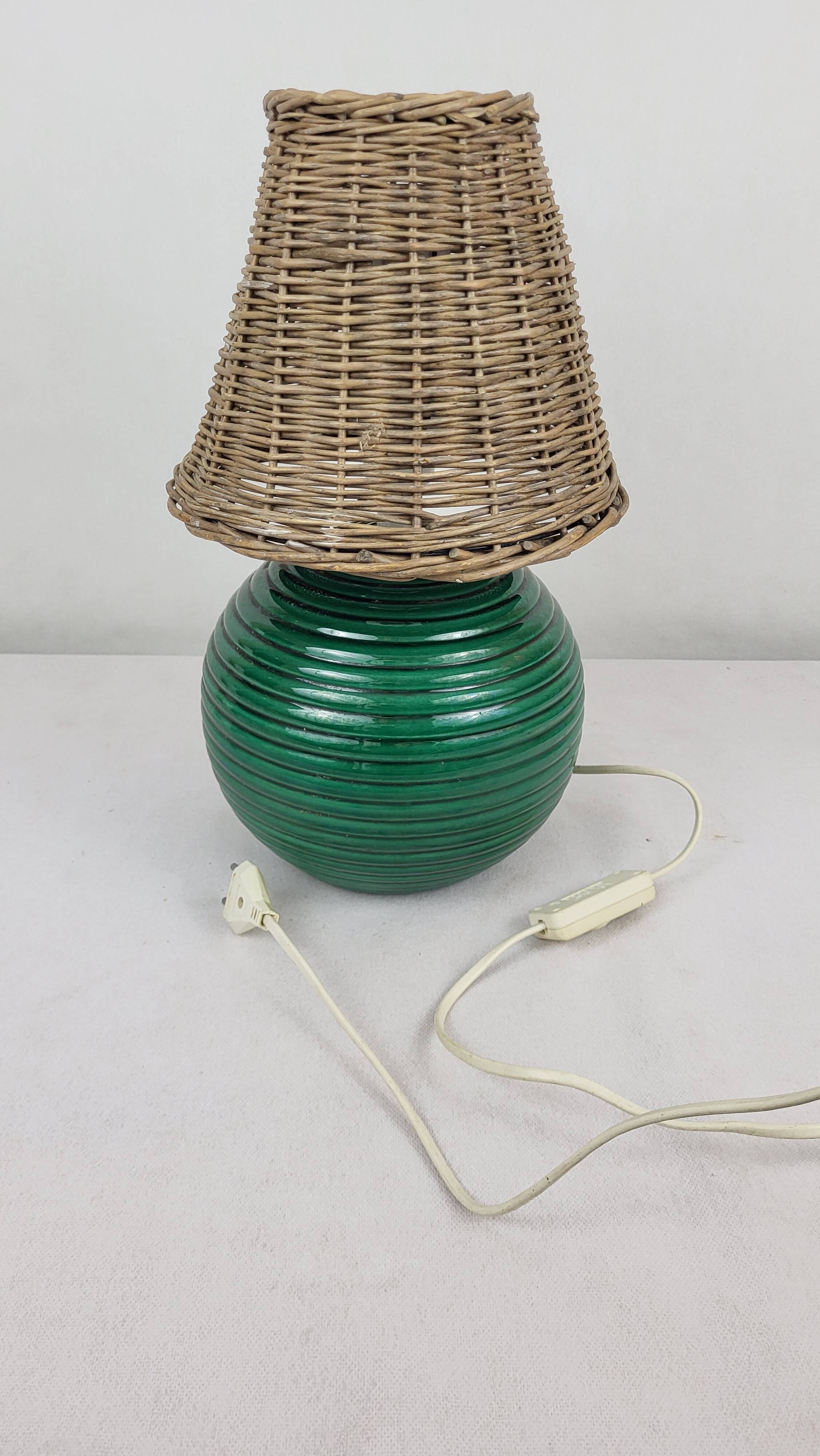 Ball lamp by Albret Rodez 1980's