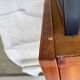 Vintage 50s TV bar cabinet with 2 sliding doors