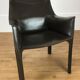 Mario Bellini leather armchair for Cassina, model CAB 413